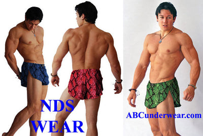 Josh Open Side Printed Shorts - Clearance-NDS Wear-ABC Underwear