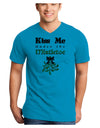 Kiss Me Under the Mistletoe Christmas Unisex Adult V-Neck T-shirt-TooLoud-ABC Underwear