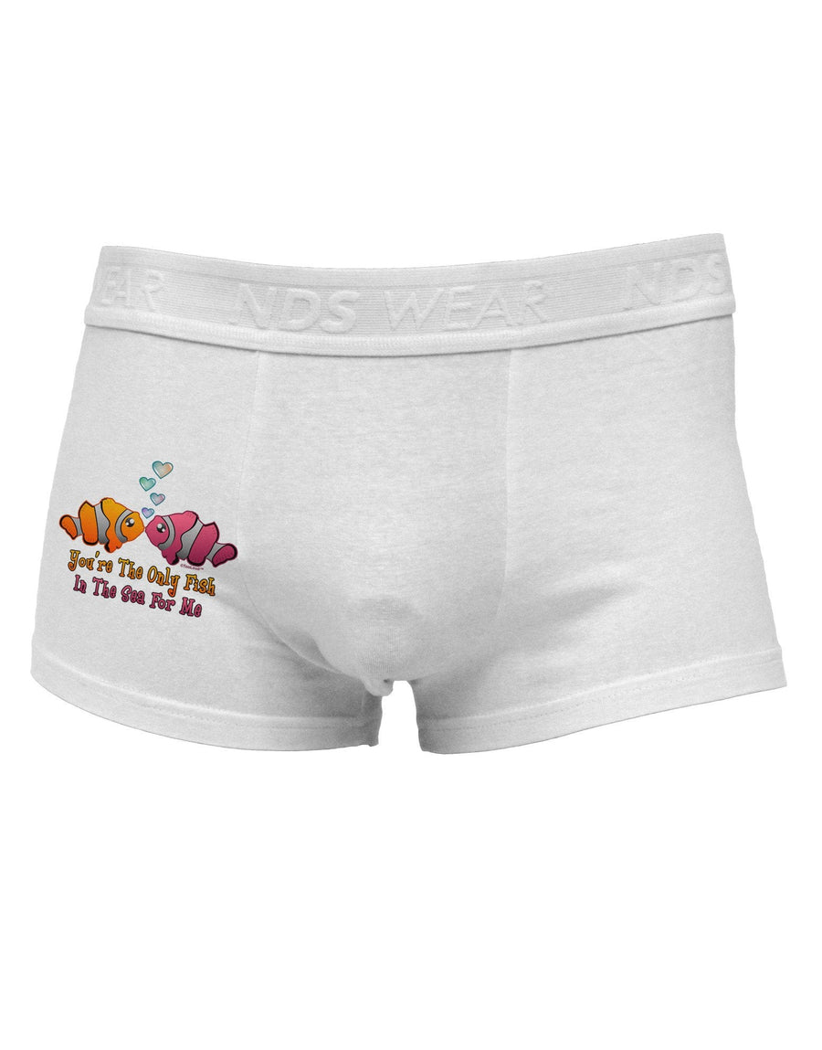 Kissy Clownfish Only Fish In The Sea Side Printed Mens Trunk Underwear
