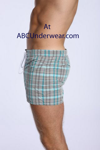 LASC Gray Swim Shorts