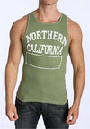 LASC Northern California Ribbed Tank - Small-ABCunderwear.com-ABC Underwear