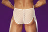 Lace Crochet Wonder Bikini - See through Underwear - Small Closeout-Male Power-ABC Underwear
