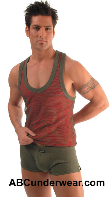 Layer Net Tank Top - Closeout