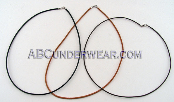 Leather Cord Necklace