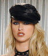 Leather Hat with Brim-ABCunderwear.com-ABC Underwear