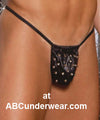 Leather Stud Pouch-Elegant Moments-ABC Underwear