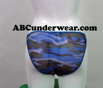 Limited Stock: Camouflage Fishnet Panties - Final Clearance