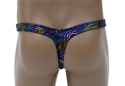 Limited Stock: Male Power Wonder Thong in Oil Slick - Exclusive Offer