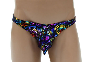 Limited Stock: Male Power Wonder Thong in Oil Slick - Exclusive Offer