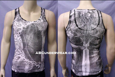 Lion Sword Mens Tank Top