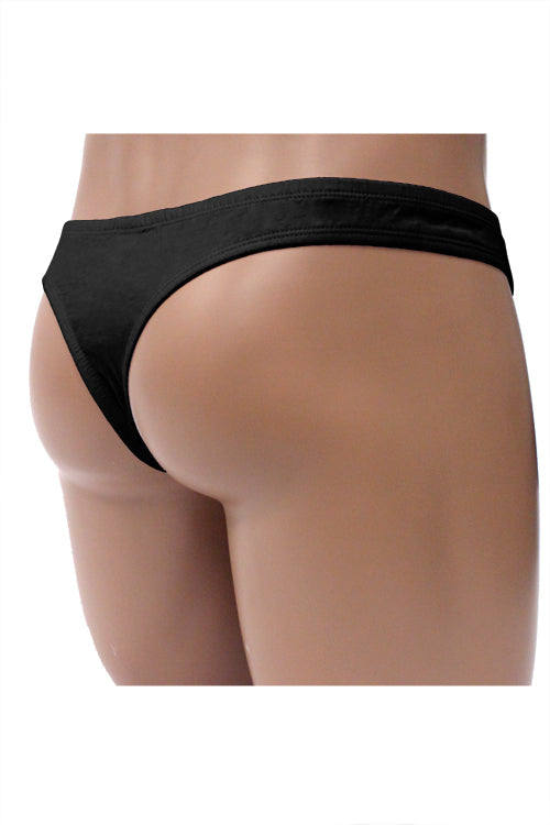 Lobbo ® Black Men's Cotton Pouch Thong: A Premium Choice for Comfort and Style - BLOWOUT SALE