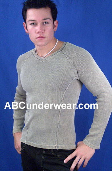Long Sleeve Mineral Wash Tee-ABC Underwear-ABC Underwear