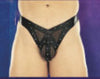 Luxurious Leather and Seductive Fishnet Thong-ABC Underwear-ABC Underwear