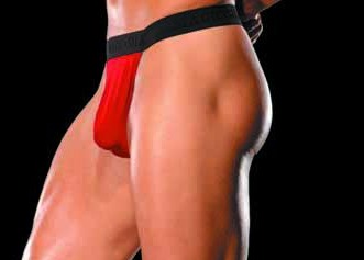 Luxurious Men's Silk Thong with T-back Design