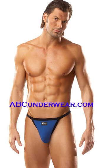 Luxurious Microfiber Thong featuring Convenient Clasps-zakk-ABC Underwear