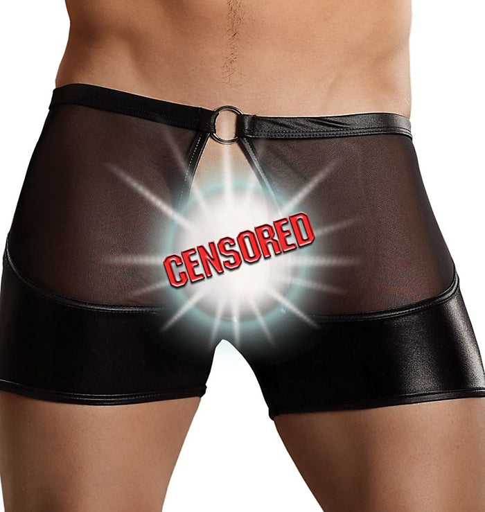 Male Power Double Exposure Trunk -Closeout