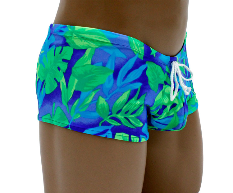 Male Power Mini Short Drawstring Swimsuit - Closeout