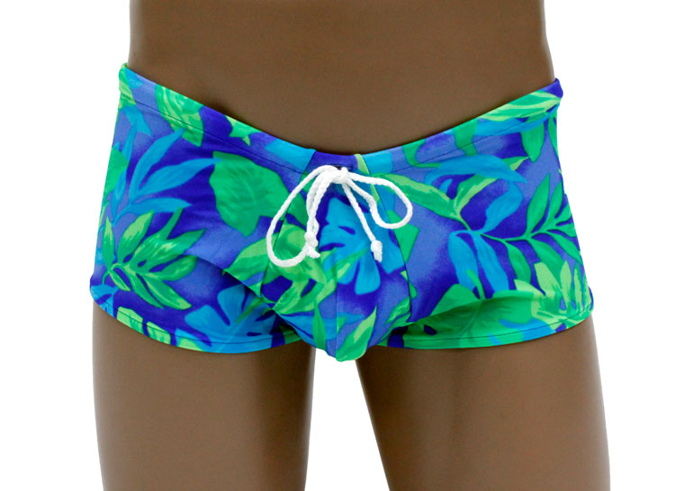 Male Power Mini Short Drawstring Swimsuit - Closeout