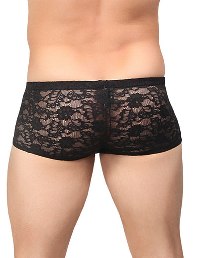 Male Power Mini Short Stretch Lace -Closeout