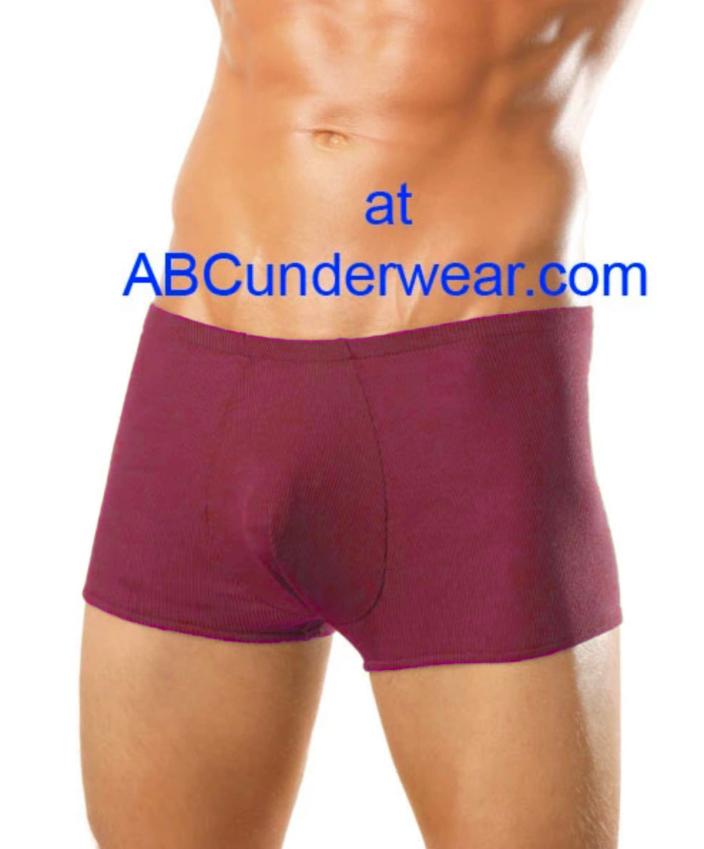 Male Power Ribbed Pouch Short - Closeout