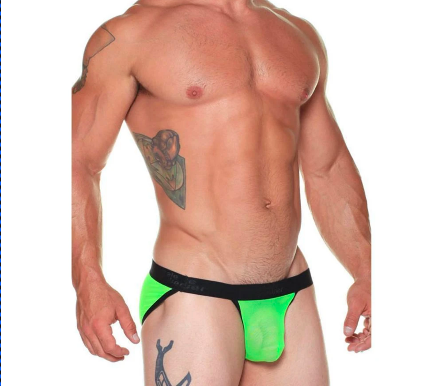 Male Power Sheer Neon Bikini -Closeout