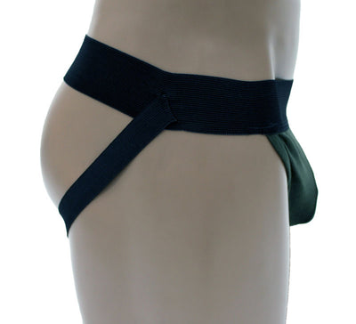 Mens Army Jockstrap Green -Closeout