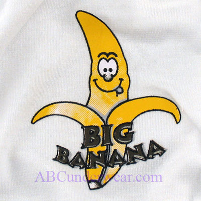Mens Big Banana Brief Men's Underwear with Banana Print - Clearance