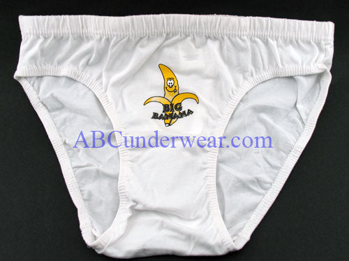 Mens Big Banana Brief Men's Underwear with Banana Print - Clearance