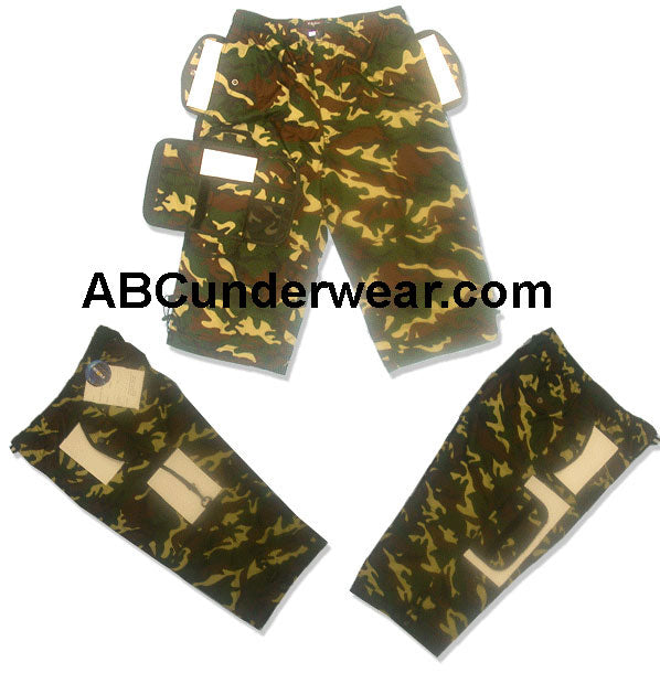 Men's Camouflage Capri Pant