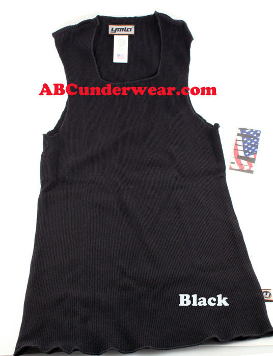 Mens Fashion Ribbed YMLA Tank Top