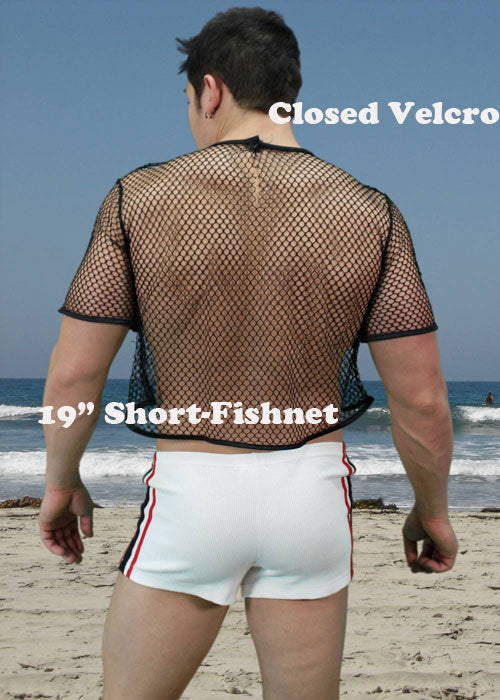 Mens Fishnet Shirt 2 Lengths - ABC Underwear