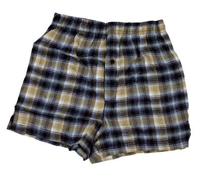 Mens Flannel Boxer Shorts -Closeout