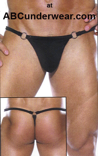 Men's G-String with Rings
