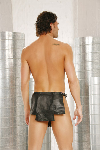 Men's Leather Kilt-Elegant Moments-ABC Underwear
