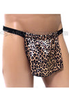 Mens Leopard Silk Loincloth G-String-Gregg Homme-ABC Underwear