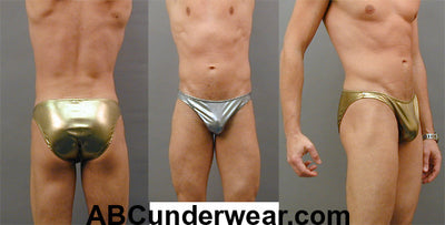 Men's Metallic Bikini Underwear-Male Power-ABC Underwear