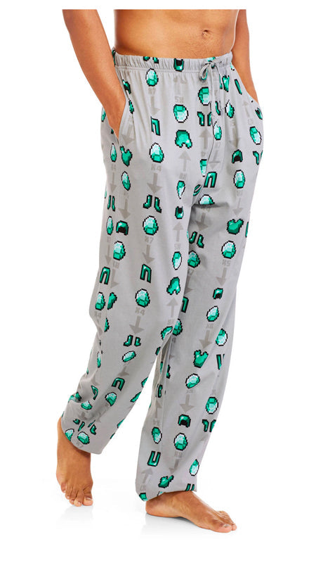 Mens Minecraft Lounge Pant -Closeout