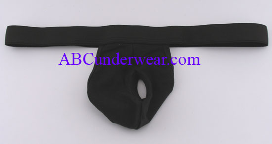 US Men Sexy G-string Lingerie Open Front Hole T-back Thongs
