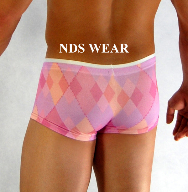 Men's Pink Diamond Short - BLOWOUT SALE!
