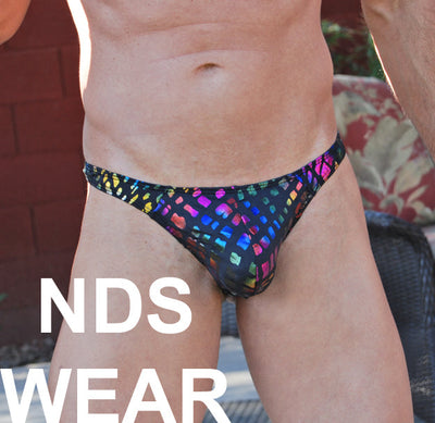 Men's Rainbow Snake Thong - Limited Stock Clearance