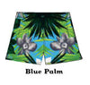 Mens Sauvage Blue Palms Swimshort- Closeout-Sauvage-ABC Underwear