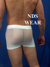 Mens Seamless Microfiber Sheer Boxer -Small-Medium - Closeout-NDS WEAR-ABC Underwear
