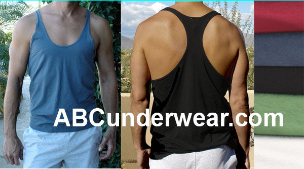 Men's Sexy String Y-Back Tank