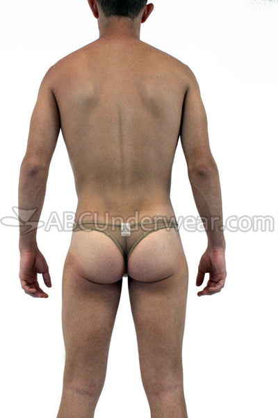 Men's Sheer Flesh Tone Thong for the Fashion-forward Individual