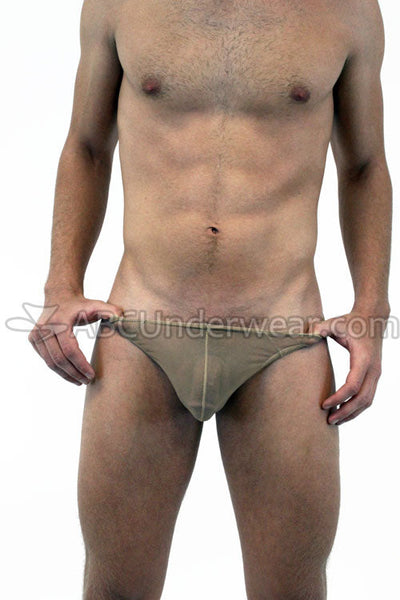 Men's Sheer Flesh Tone Thong for the Fashion-forward Individual
