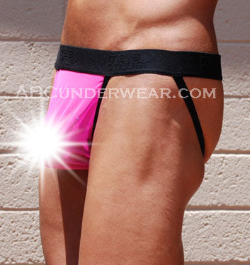 Mens Sheer Neon Jockstrap - Closeout
