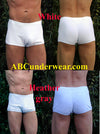 Men's Short Shorts - Small White Clearance-Go Softwear-ABC Underwear