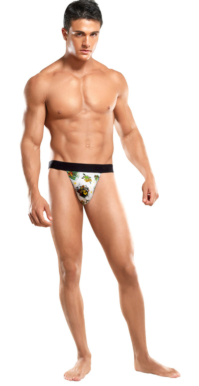 Men's Tattoo Micro Thong - A Stylish Addition to Your Wardrobe-Male Power-ABC Underwear
