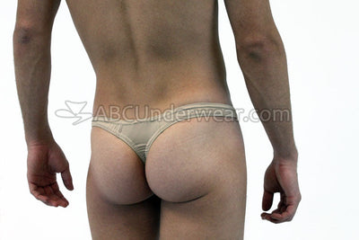 Microfiber Flesh Tone Men's Thong - A Sophisticated Addition to Your Intimate Collection-NDS Wear-ABC Underwear