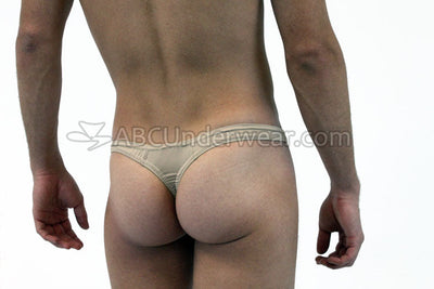 Microfiber Flesh Tone Men's Thong - A Sophisticated Addition to Your Intimate Collection